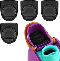 Vista 11 de 4 tapones de repuesto para botella, junta de botella de silicona, accesorios para Owala FreeSip de 24 onzas y 32 onzas, piezas de tapa superior