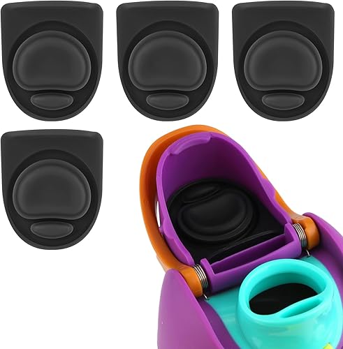 Miniatura 34 de 4 tapones de repuesto para botella, junta de botella de silicona, accesorios para Owala FreeSip de 24 onzas y 32 onzas, piezas de tapa superior