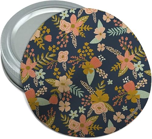 Mimi Flowers - Abridor redondo de goma antideslizante para frascos