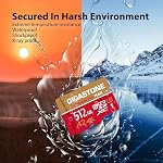 【5-Years Data Recovery】 GIGASTONE 512GB Micro SD Card, 4K Camera Pro MAX, Compatible with Gopro, Dash Cam, DJI, Drone, Security Camera, Speed Up to 170/140 MB/s, UHS-I A2 4K U3 C10, with Adapter
