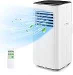 DORTALA Portable Air Conditioners 8000 BTU | 250 Sq. Ft | Portable AC Unit with Cool, Fan & Dehumidifier | Remote, 24H Timer, Sleep Mode | Installation Kit