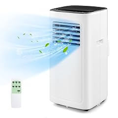 DORTALA Portable Air Conditioner 9000 BTU 3-in-1 AC Cooling Unit with Dehumidifier 24H Timer Remote Control Standing Air