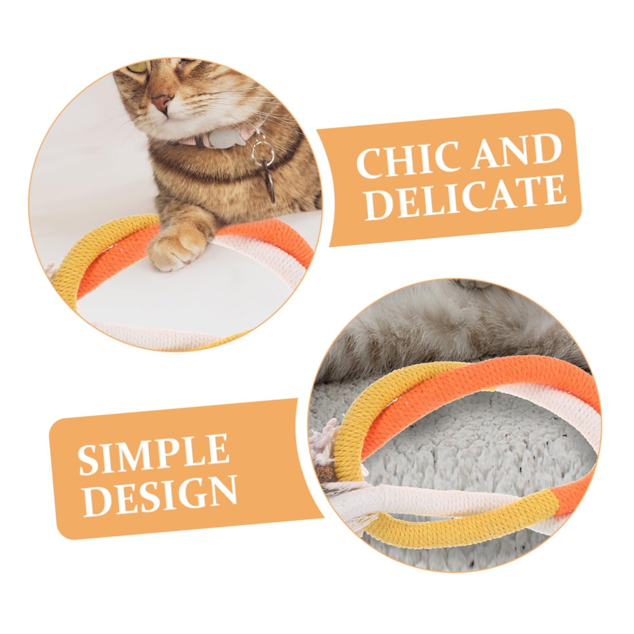 POPETPOP 15 Pièces Corde À Mâcher pour Chat Jouets À Mordre pour Chat Corde À Cataire Jouets pour De Meulage De Dents De Jouet pour en Coton pour