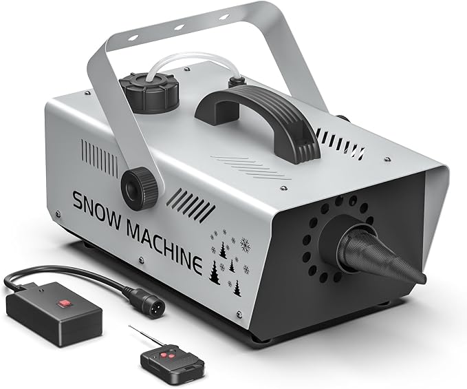 Durable 1200 W Snow Machine for All Seasons