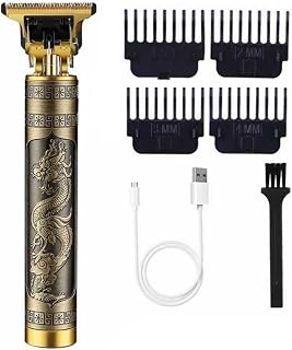Vintage T9 Electric Cordless Hair Cutting Machine Professional Hair Barber Trimmer for Men Clipper Shaver Beard