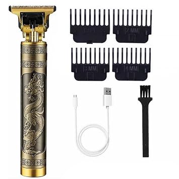 Vintage T9 Electric Cordless Hair Cutting Machine Professional Hair Barber Trimmer for Men Clipper Shaver Beard