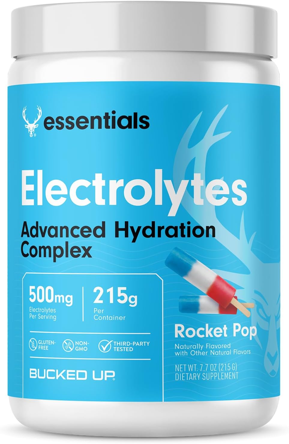 Bucked Up Essentials - Electrolytes [Rocket Pop] [50 SERV]