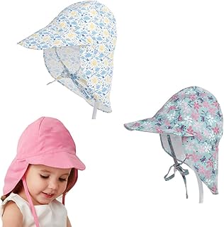 Chapéu de sol para bebês chapéu de pescador de aba larga chapéu de pescador chapéu infantil chapéu de praia ajustável ao ar livre para meninas meninos 2-5 anos