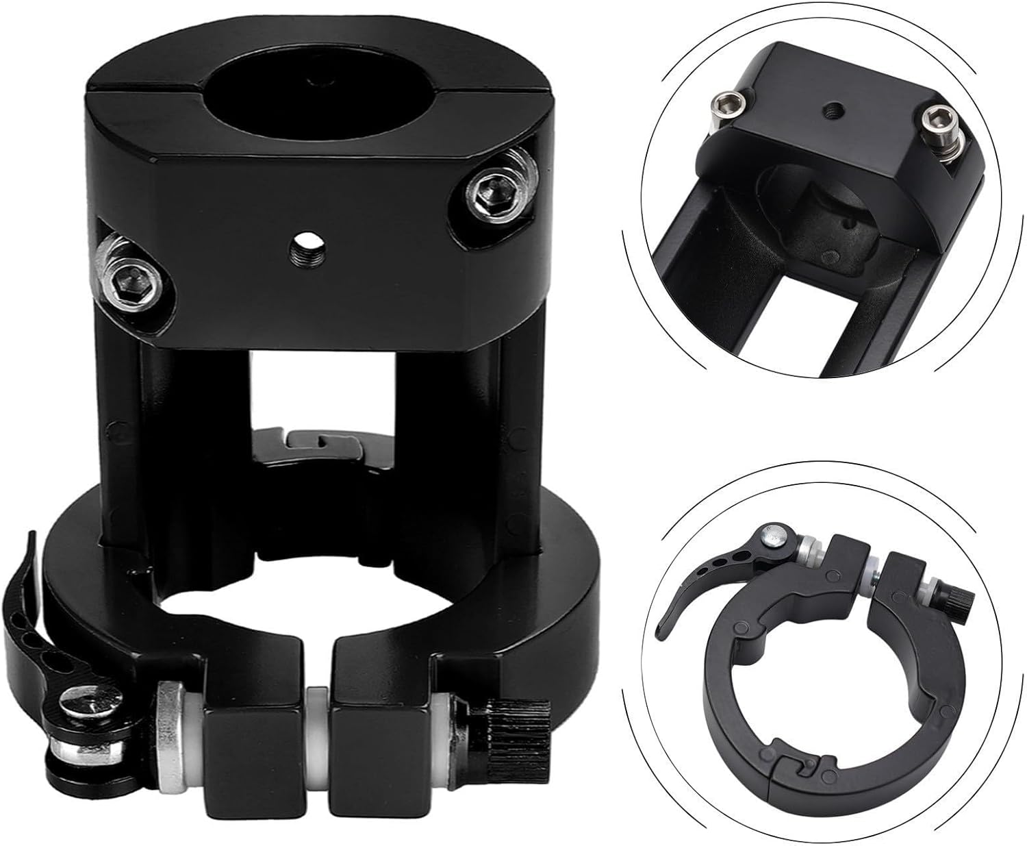 Universals Scooters Mounting Brackets Heavy Type Aluminum Alloys Secure Locking Quickly Release Accessory Antislip