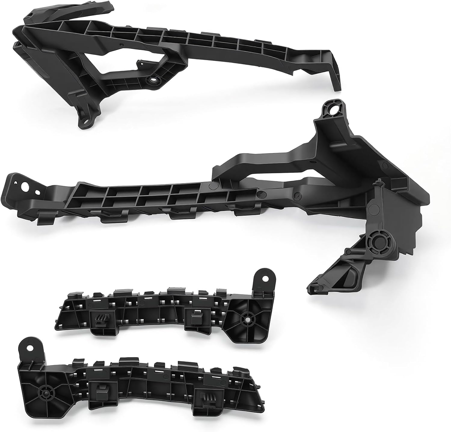 Front Headlight and Bumper Bracket Mount Support Retainer Kit Compatible with 2012-2014 CR-V Left and Right Side Sets of 4 Brackets OEM 71190-T0A-A00, 71140-T0A-A00, 71198-T0A-A01, 71193-T0A-A01
