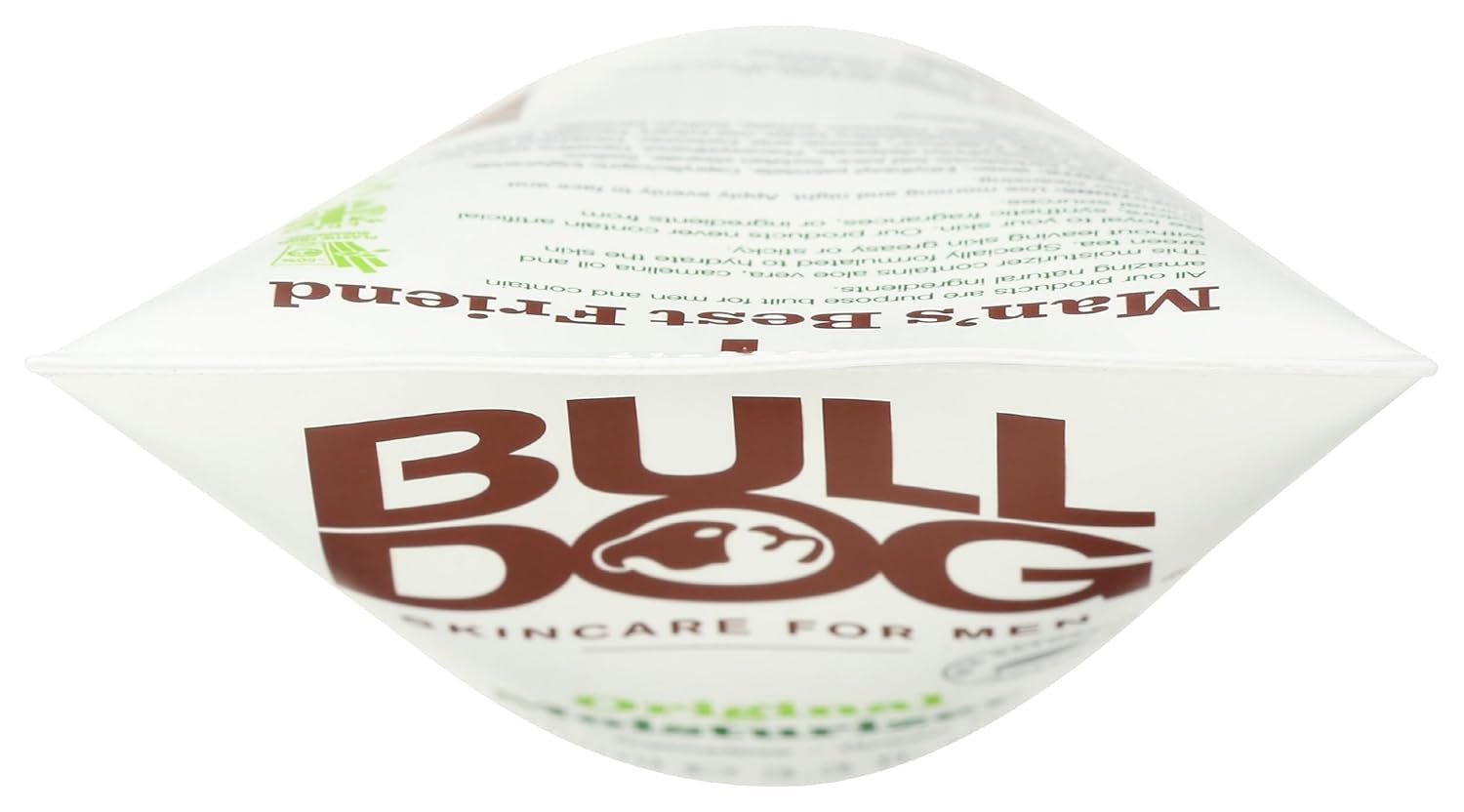 BULLDOG Mens Skincare and Grooming Face Moisturizer Original, 3.3 Fluid Ounce