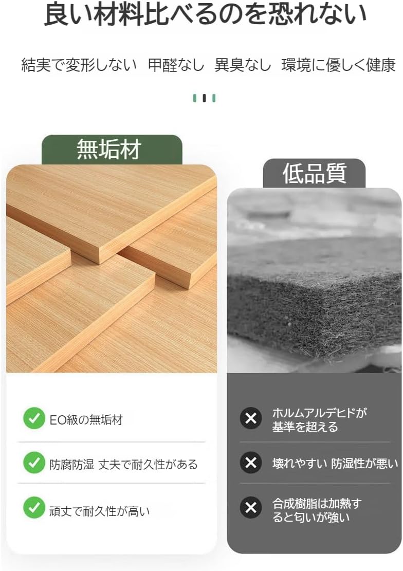 穴あきボード 掛け ホルムアルデヒドフリー 環境にやさしいパネル 無垢