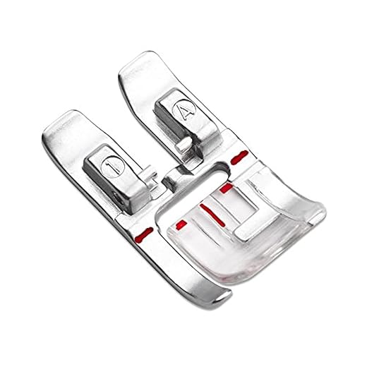 ZIGZAGSTORM 820774096 Snap On Fancy Stitch Presser Foot 9MM with IDT for Pfaff Group G,J,K Sewing Machine ALT:98-694836-00 820774096