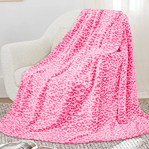 Warm Blanket Pink Soft Fleece Blankets Throw Blankets For Bed #TOP10