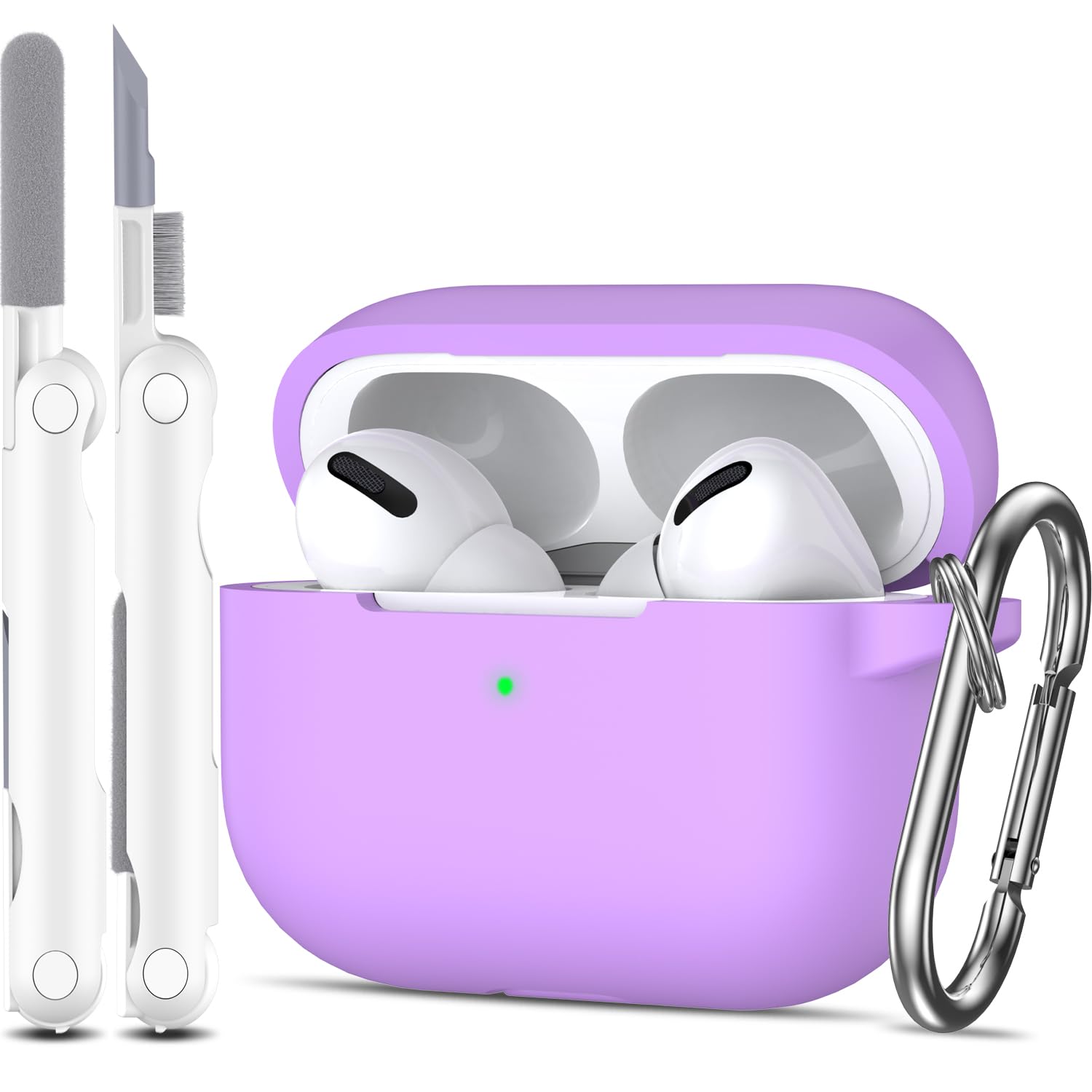MHYALUDO Compatible with AirPods Pro Case Cover