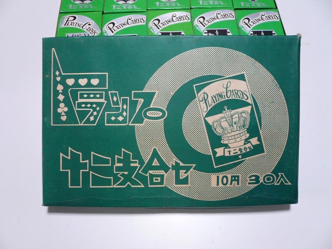 デッドストック 昭和レトロ 十二支合わせ 30個 トランプ 駄菓子屋 未使用 ⑤ 昭和レトロ 12 SHI NEW CARDS 十二支合わせカード トランプ