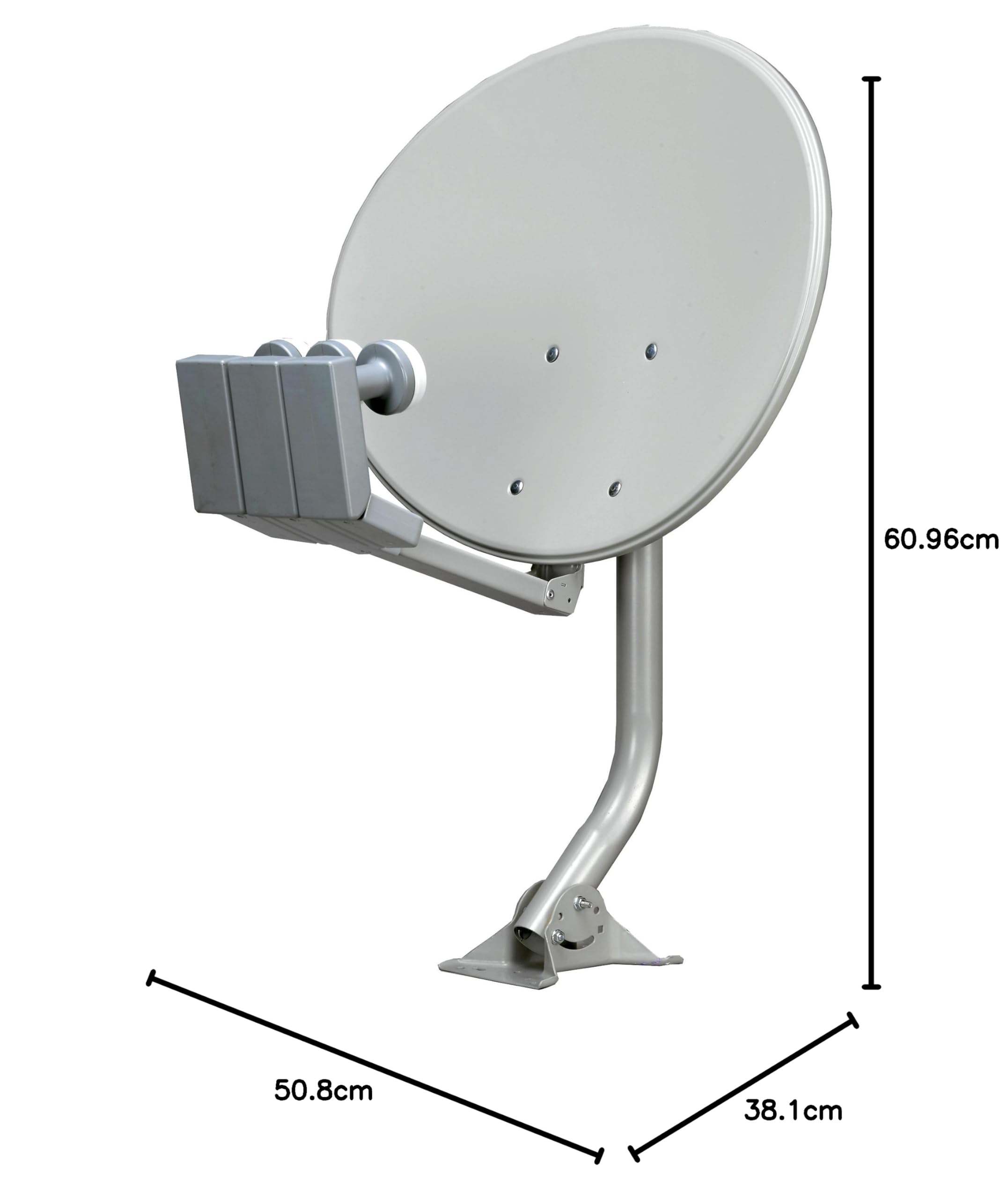 Digiwave 24-Inch Elliptical Satellite Dish (DWDRU46E) : Amazon.ca