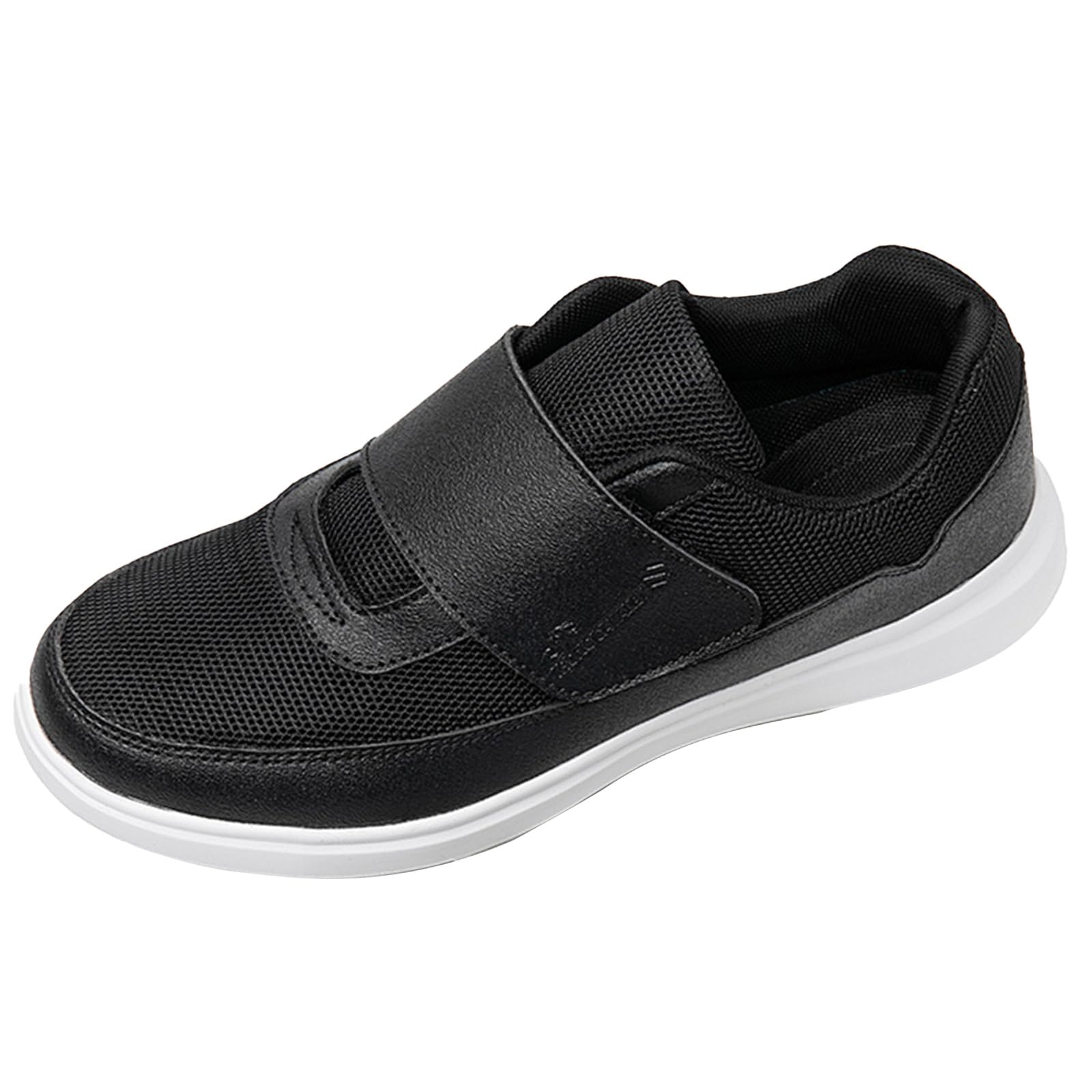 AEHO Scarpe Diabetici Uomo Scarpe Uomo con Strappo Estive Pantofole Leggere Uomo Ortopediche Donna Scarpe Estive. A Strappo,Nero,41 EU
