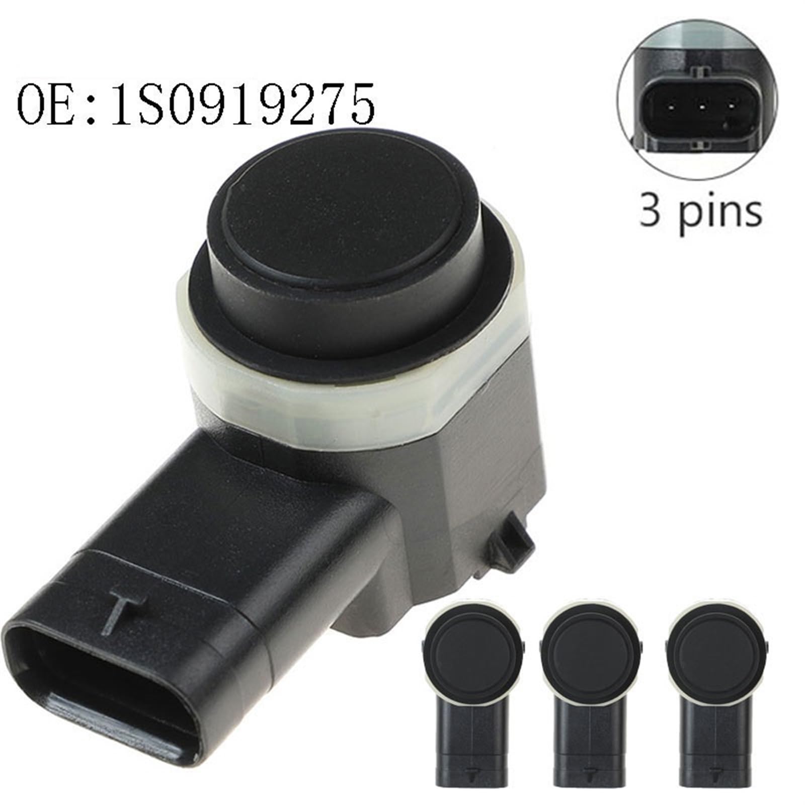 Amazon.com: BBAUER 4Pcs Parking Sensor OE 1S0919275 : Automotive