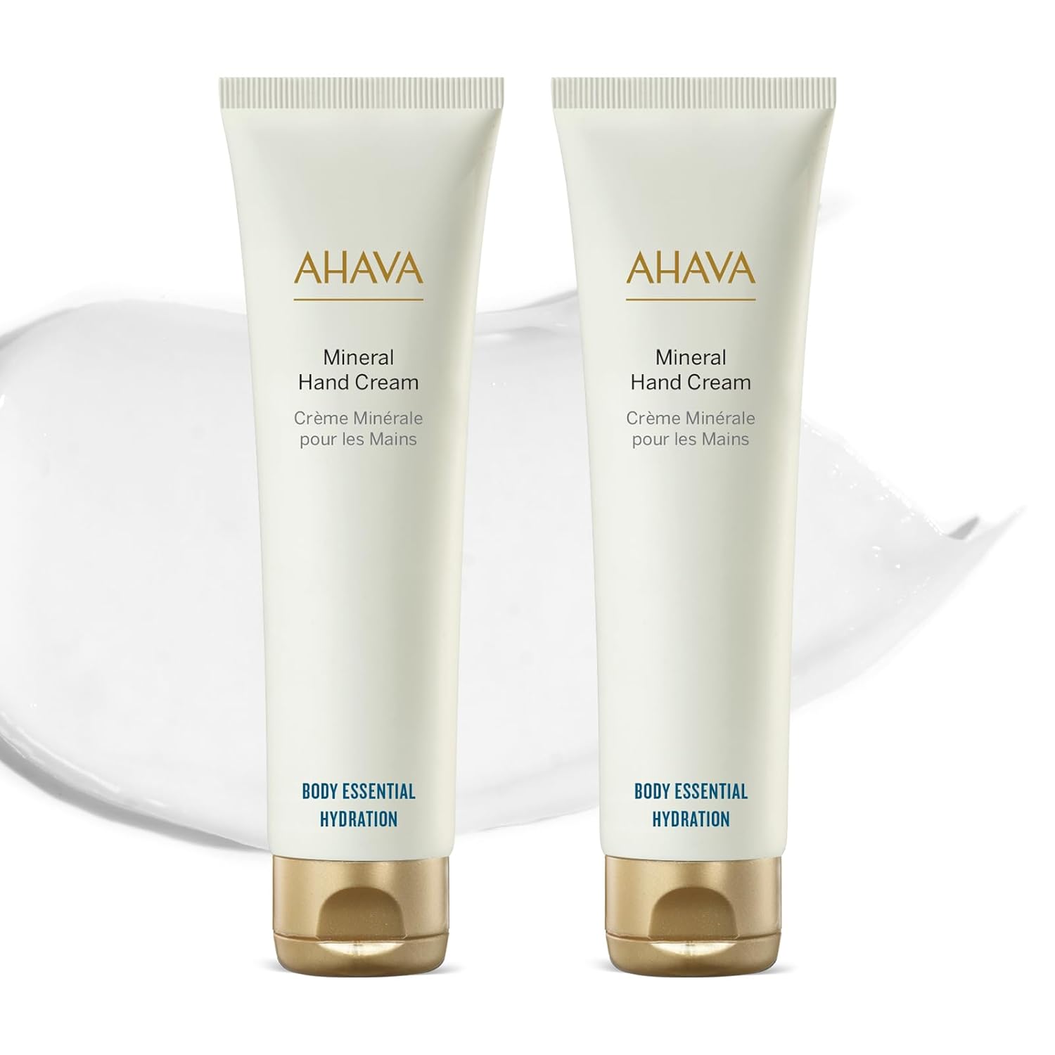 AHAVA Duo Active Dead Sea Minerals Hand Cream 2 x 150 ML - Value Set,5.1 Fl Oz (Pack of 2)