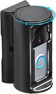 Video Doorbell Mount - Anti-Theft Ring Doorbell Mount, Adjustable Mount Holder | Weatherproof Ring Door Mount, Security Camera Case Mount, Removable Doorbells for Use in