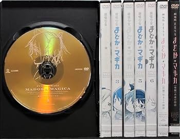 Amazon.co.jp: レンタル落ち DVD 魔法少女 まどか☆マギカ TV版 全6巻