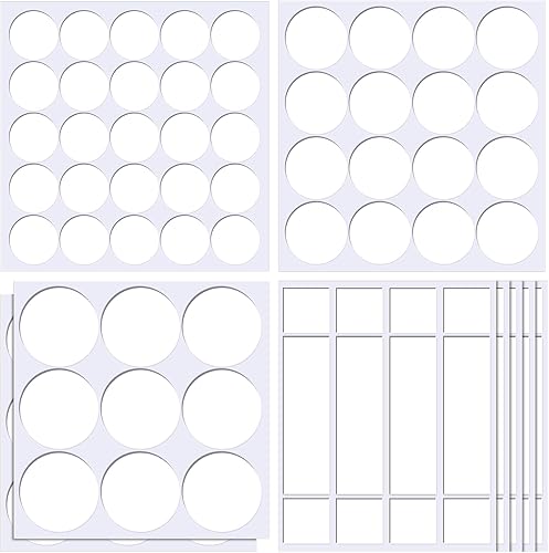 Prudiut 119 piezas de cinta adhesiva de doble cara para paredes, pósteres de fotos colgantes, masilla adhesiva transparente extraíble, masilla