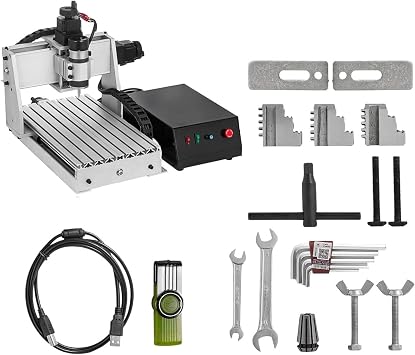 3/4 Axis CNC Router 6040/3040/3020 Engraver USB Port Milling Engraving Machine PVC 3D Carving Woodworking Machine3 Axis CNC 3020