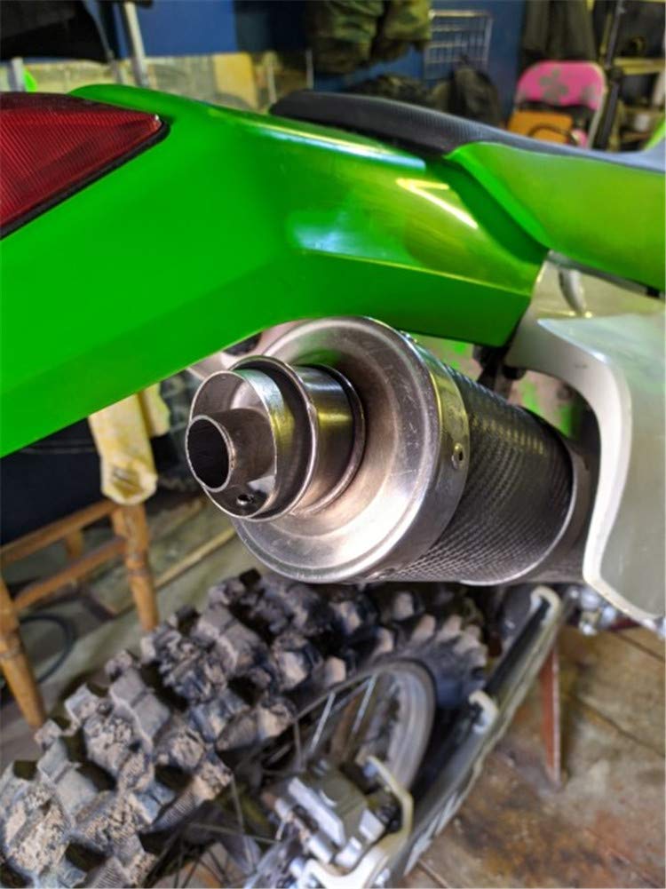 Silenziatore di Scarico Universale Moto Tubo di Scarico DB Killer Silenziatore di Regolazione del Tubo di Scarico Modificato In Acciaio Inossidabile Deflettore Per Silenziatore di Scarico per Moto