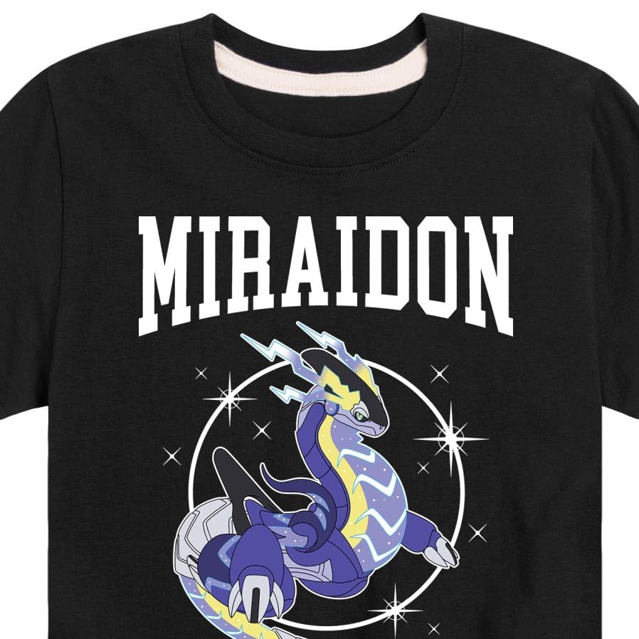 HYBRID APPAREL - Pokémon Miraidon Collegiate - Kids Short Sleeve Graphic T-Shirt3
