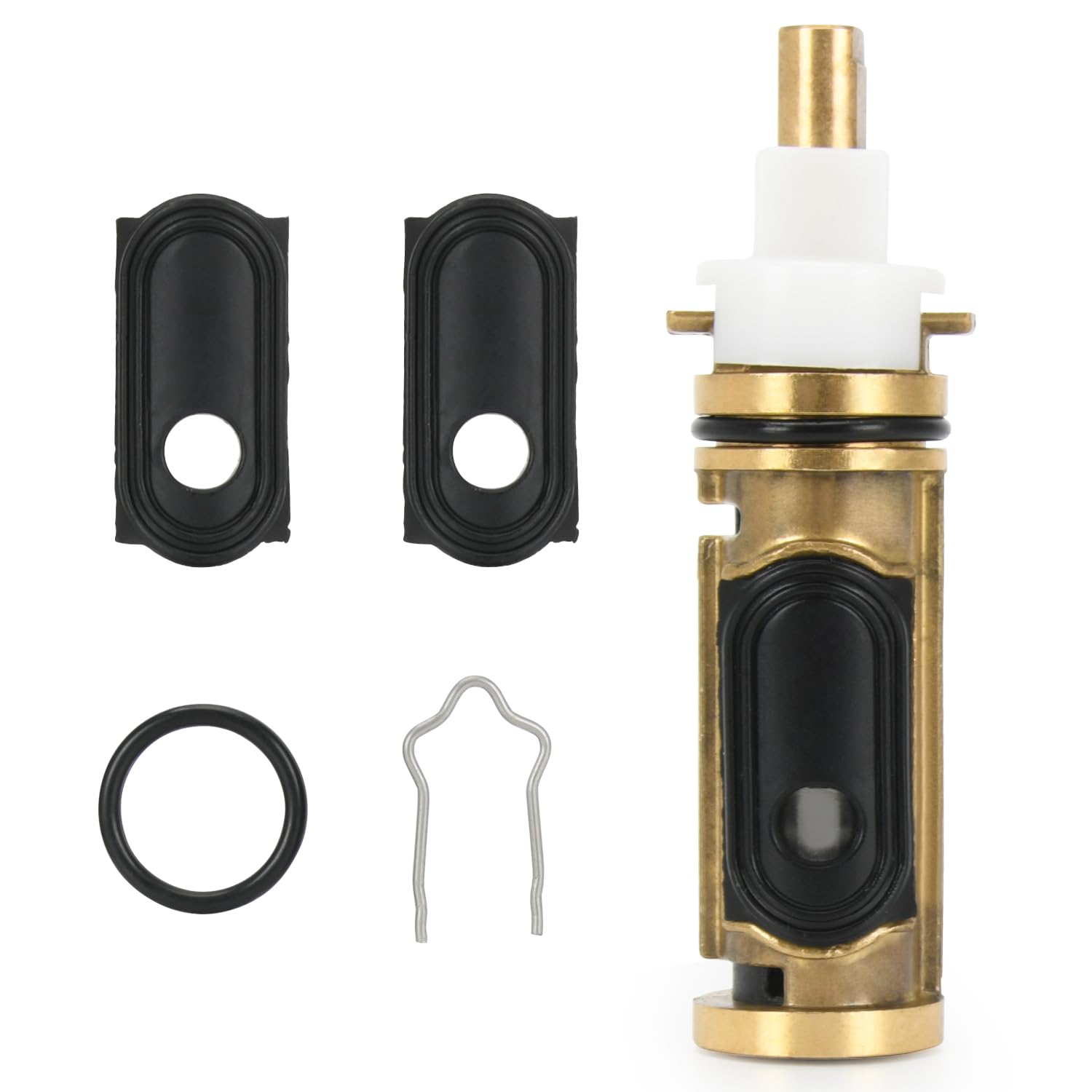 Photo 1 of 1222HD One-Handle Replacement Cartridge Brass Shower Cartridge Replacement Parts Fits Moen for Posi-Temp Tub Showers Shower Faucet