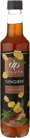 Dilute Xarope Gengibre Sabor Gengibre 500 Ml