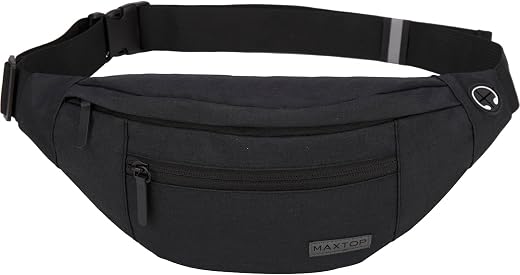 MAXTOP Wasserdichte Bauchtasche für Outdoor, Sport & Reisen