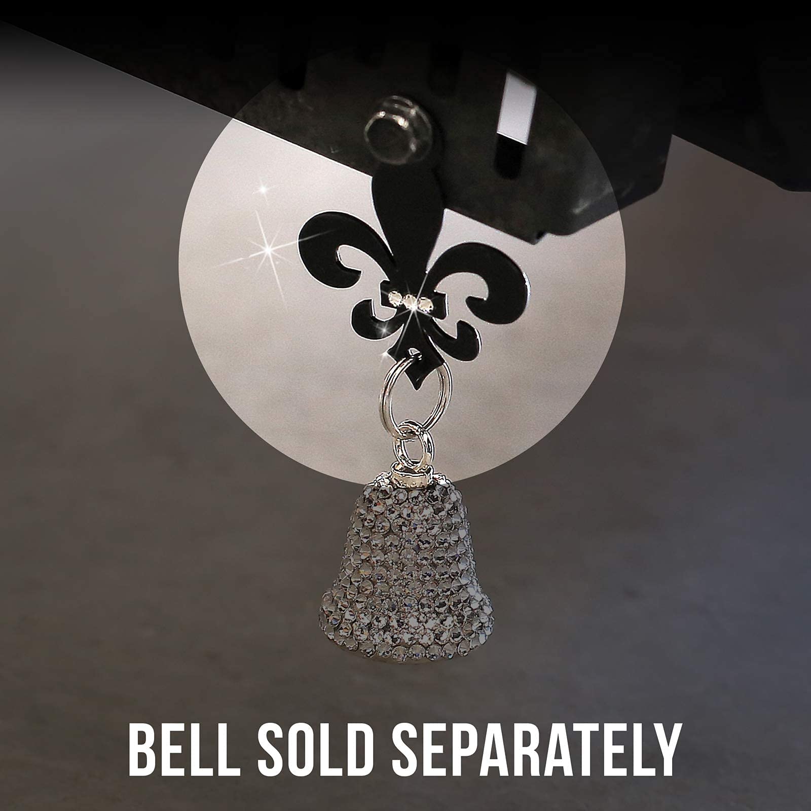 Amazon.com: SPARKLE RIDER Fleur-de-lis Motorcycle Bell Hanger with