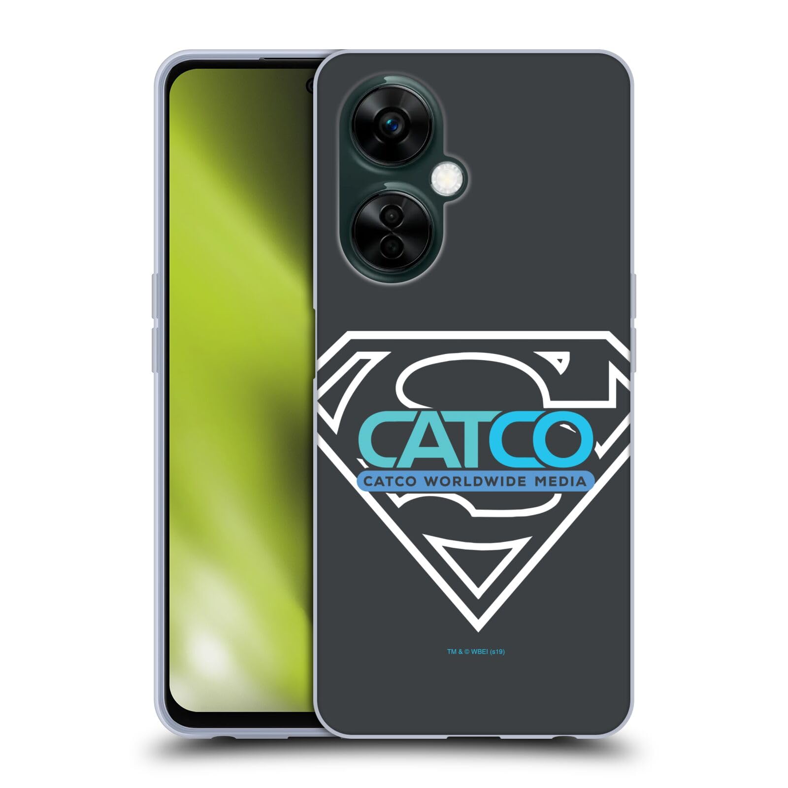 Head Case Designs Officially Licensed Supergirl TV Series Catco Graphics Soft Gel Case Compatible With OnePlus Nord N30