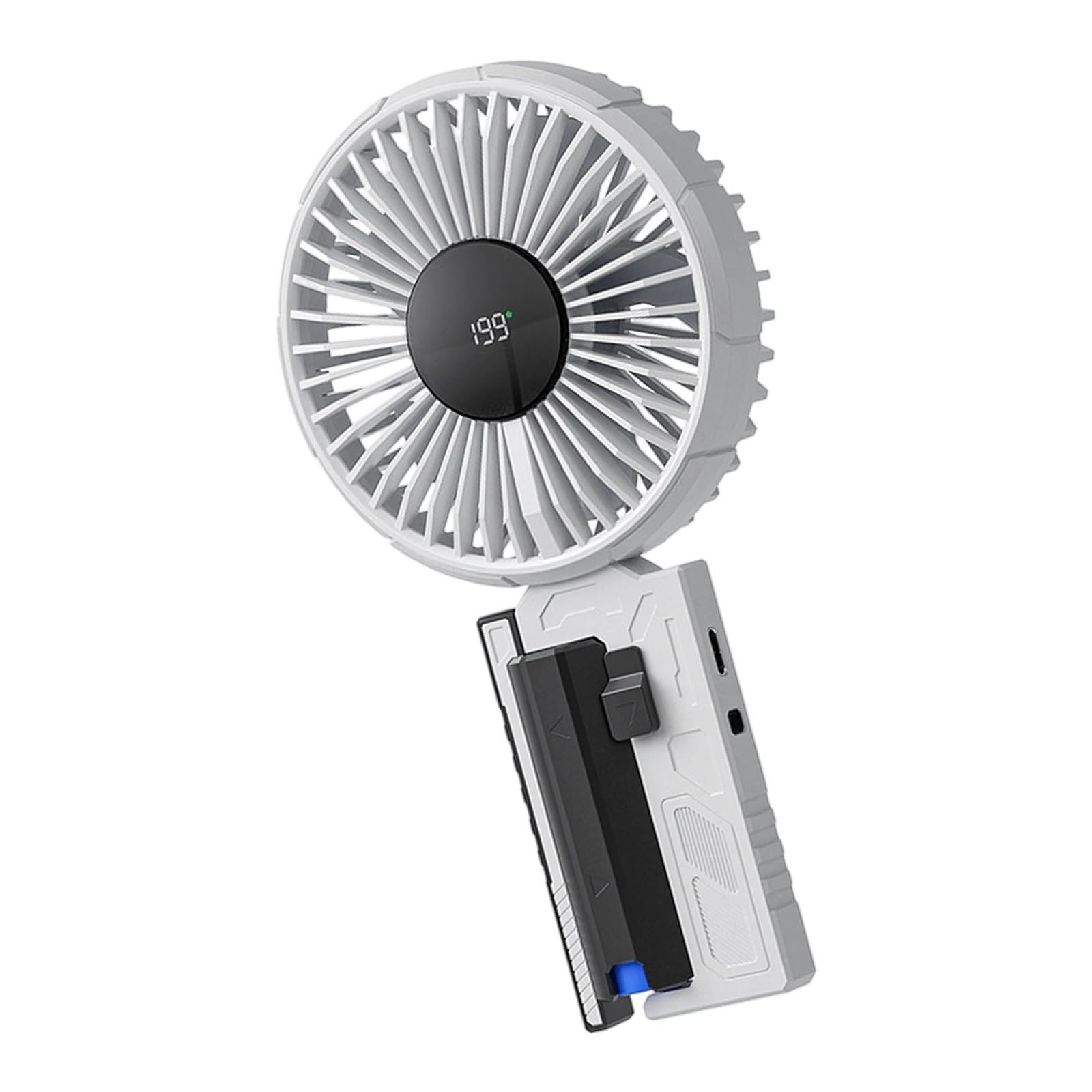 Hsyzygian Compact Cooling Fan Adjustable Speeds Quiet for Indoor Outdoor Daily Activities Quiet Portable Fan Travel