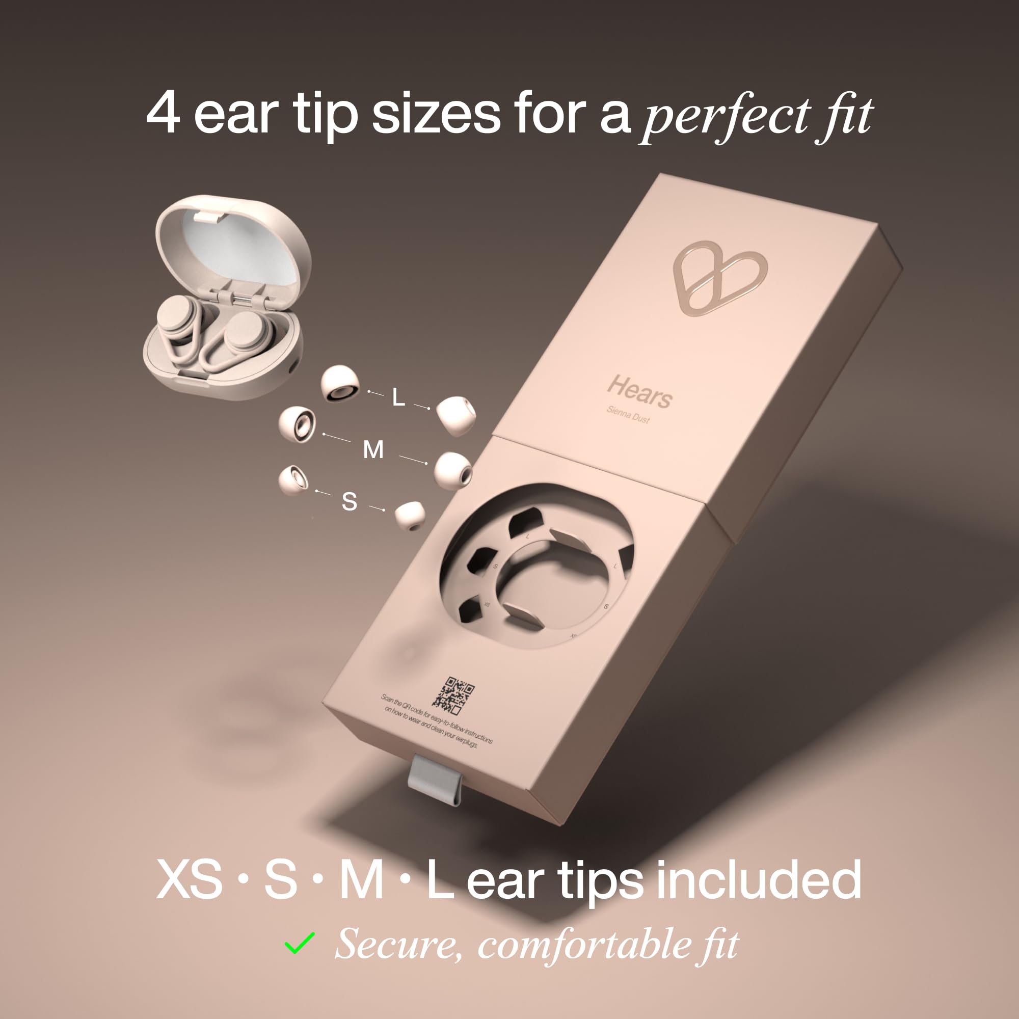 ♡Db左1066 未使用保管品 Hears 耳栓 騒音低減20dB TPE素材 Amazon.co.jp: Hears One Sienna Dust イヤープラグ（耳栓） ベージュ