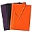 CHRORINE 60 Sheets Halloween Tissue Paper Multicolor Art Gift Wrapping Tissue Paper Bulk for DIY Crafts Decor Halloween Holiday Party  Orange/Purple/Black