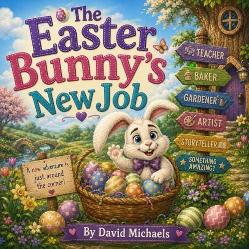 『The Easter Bunny's New Job』のカバーアート