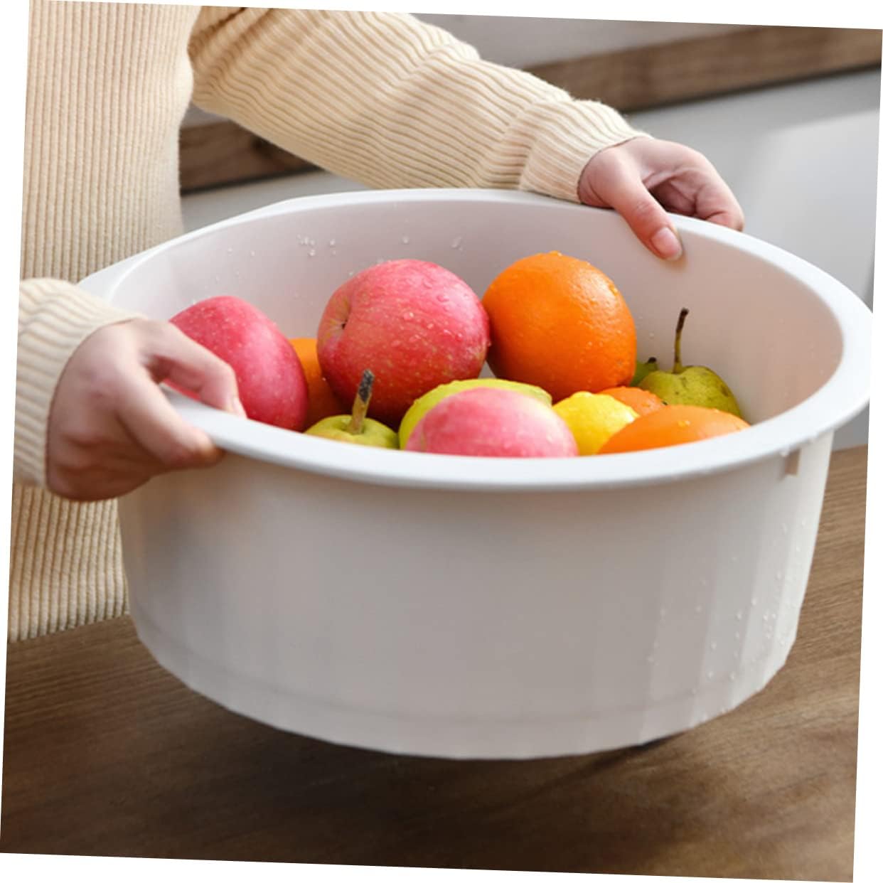 LIFKOME 1 Set Foot Soaking Tub Washing Clothes Laundry Travel Collapsible Foot Soak Tub Baby Sink Newborn Clothes Washbasin Newborn Washing Supplies Washboard Basin Set Feeding Bottle Bra