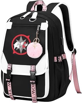Elie&Eason Stray Backpack, Skz Backpack, Strayk Merch Casual Water Resistan Rucksack Cute Print Rucksack for Fans Teenager