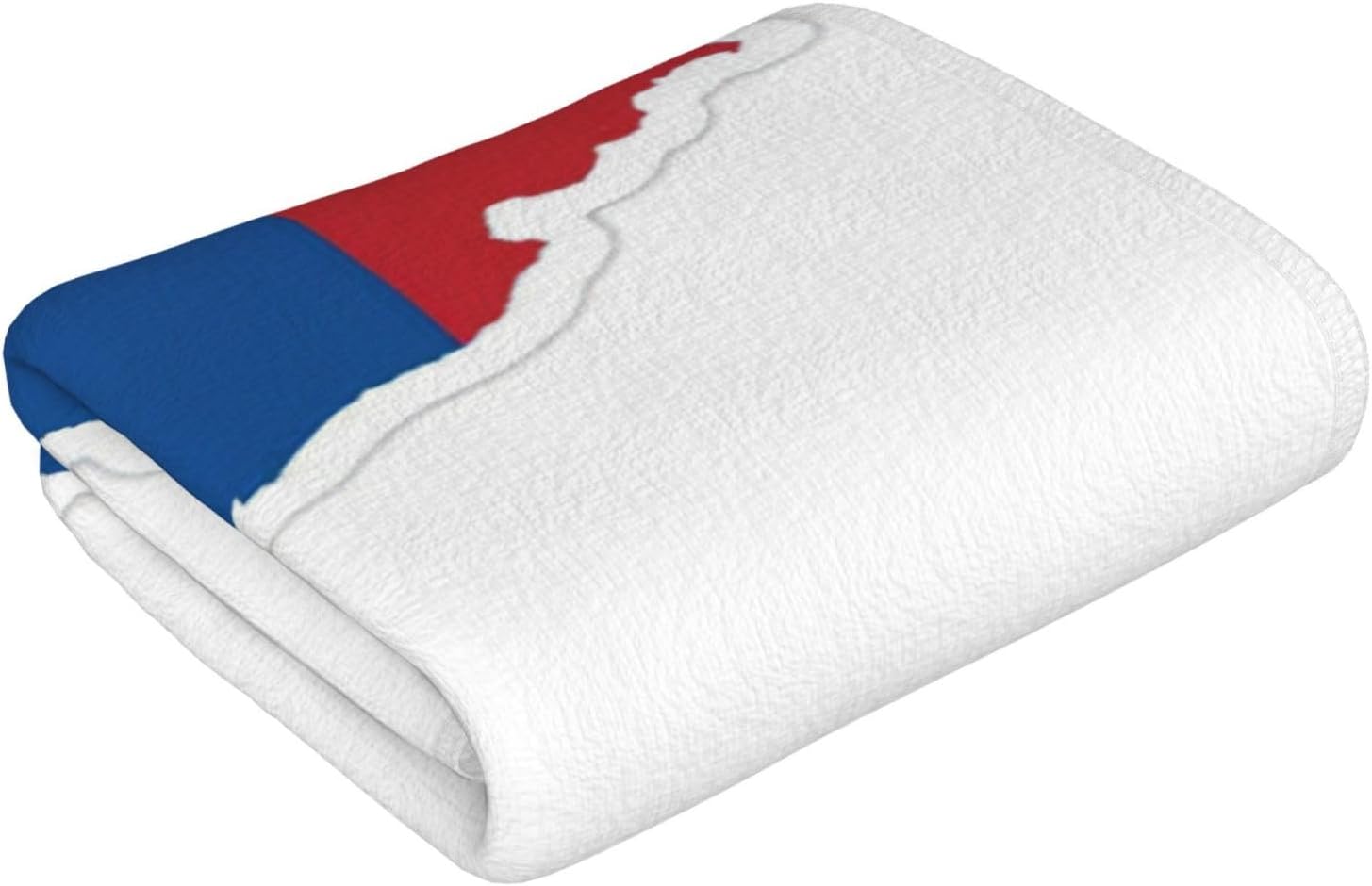 Mongolian Flag Map Print Hand Towels for Kitchen, Decorative Bathroom Towels Decor Farmhouse Cute for Men Women Gifts