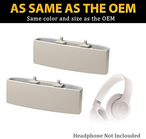 Miniatura 3 de Studio Pro Kit de reparación de bisagra para auriculares inalámbricos Beats Studio Pro, piezas de reparación de bisagras de metal, accesorios de