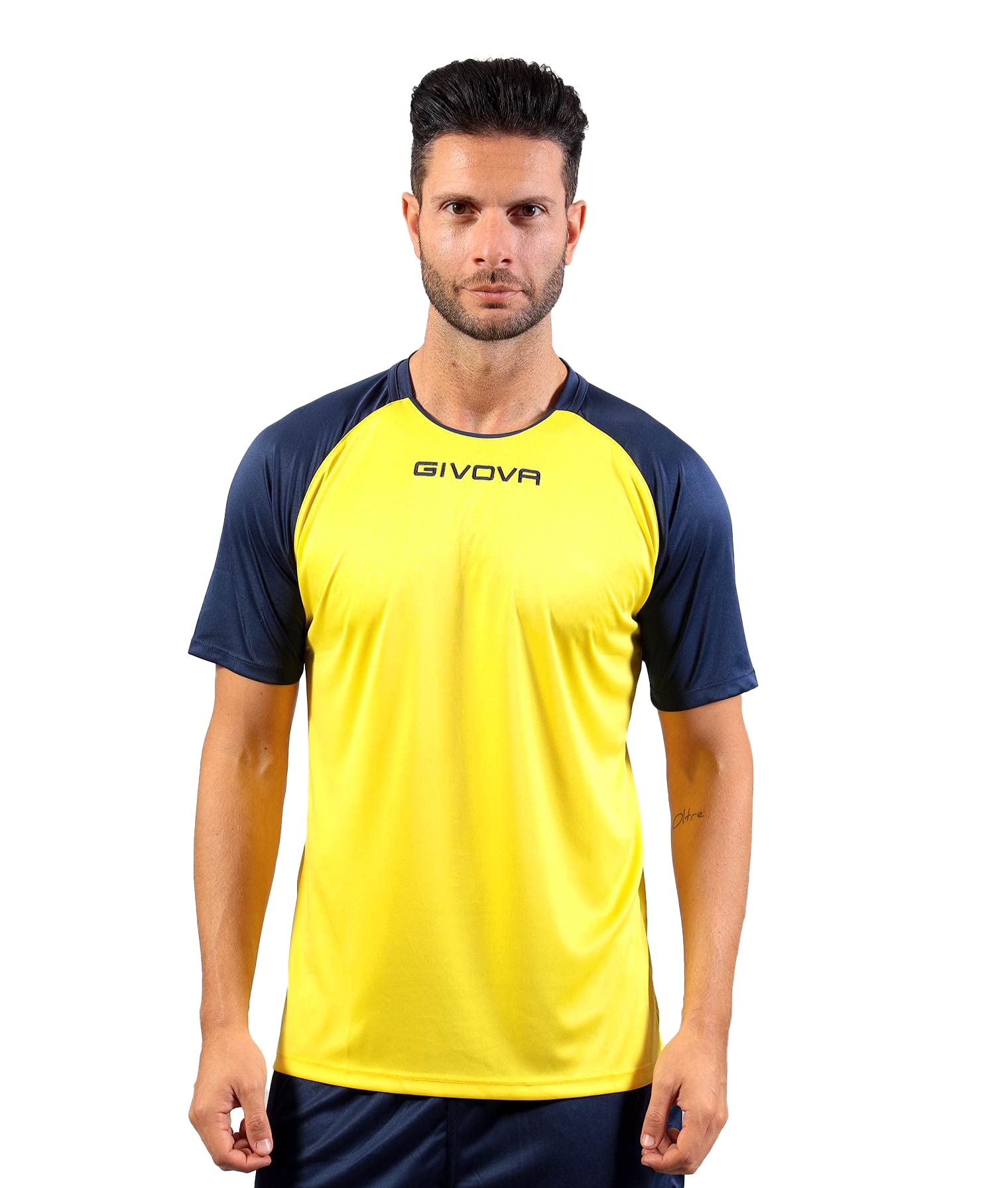 Givova Gelb Capo Trikot Mac03-0704 Klein