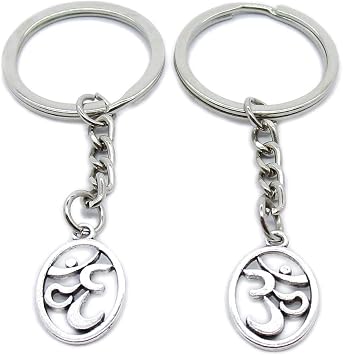 1 Pieces Keyring Keychain Wholesale Suppliers Jewelry Clasps YK1150 Hinduism Brahma OM