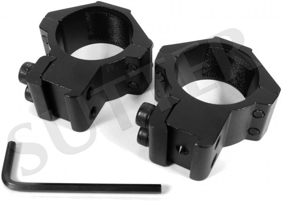 Set Di Anelli Di Montaggio Per Telescopio – Diametro Interno Da 76 A 288 Mm, Con Attacco 1/4″-20 E M6, Manopole A Sgancio Rapido