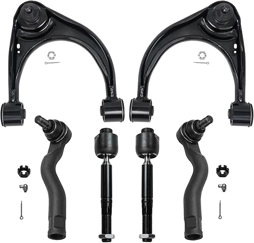 Miniatura 138 de Detroit Axle - Kit de brazos de control delanteros de 6 piezas para Hyundai Accent Kia Rio Rio5 06-10 2006 2007 2008 2009 2010 2011, 2 brazos de