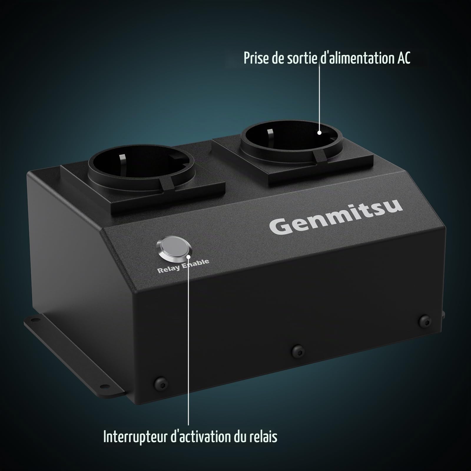 Genmitsu iMaticBox Module de relais commutateur pour machines de routeur CNC, commutateur de relais de contrôle de signal PWM intelligent