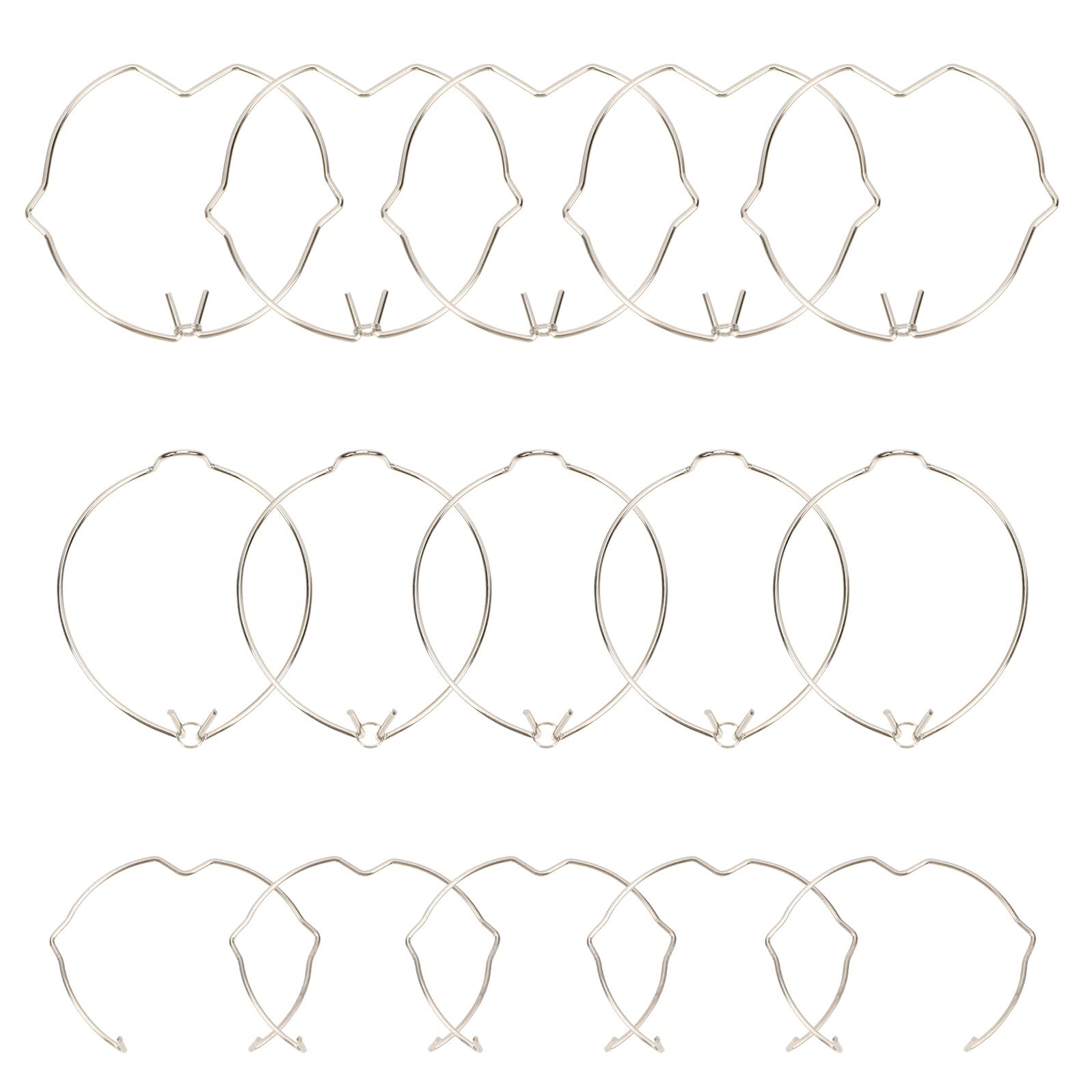 10 Clips De Retención Para Focos Empotrados MR11/MR16/MR111 - De Acero Al Manganeso, Fáciles De Instalar