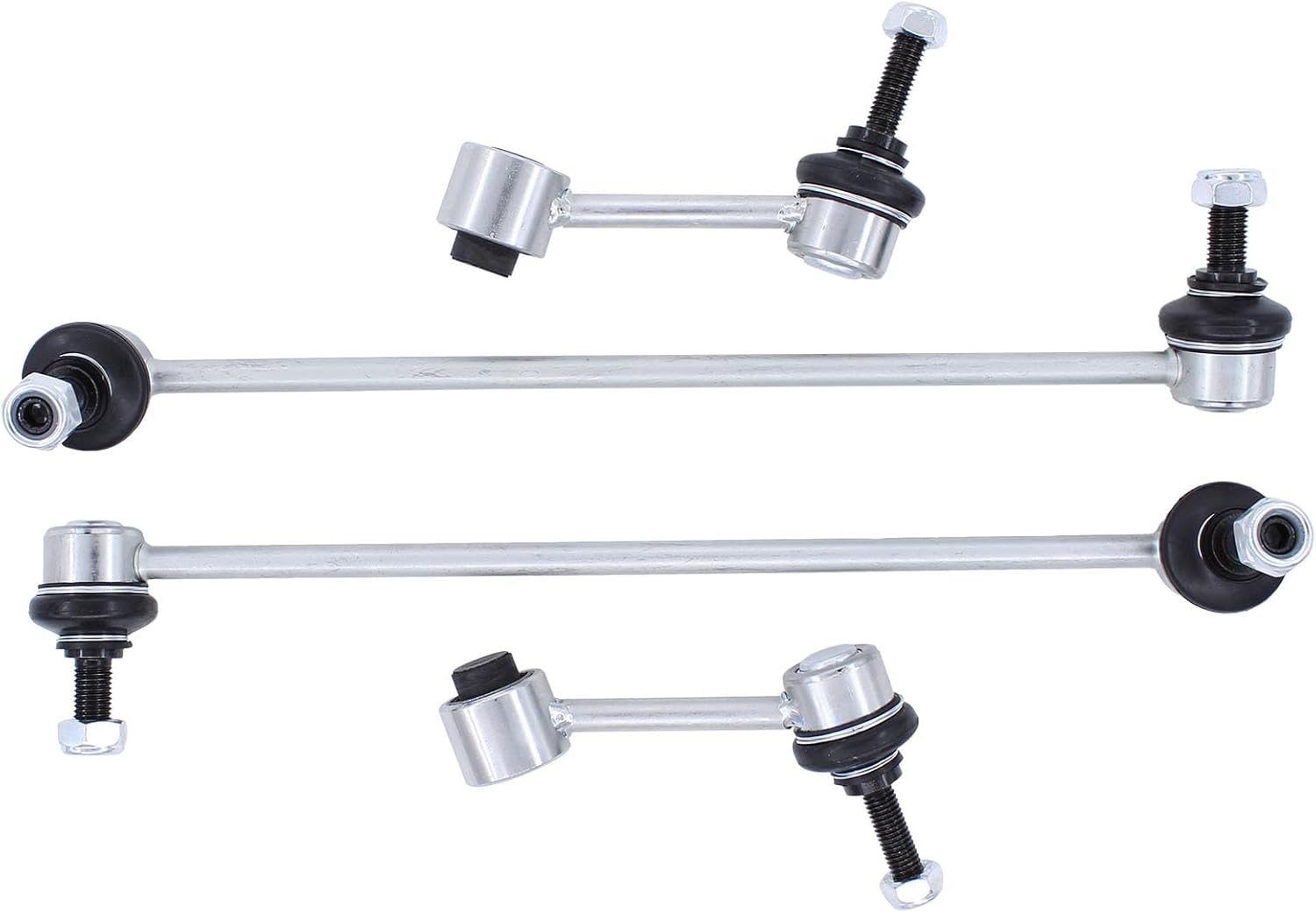 MOTOKU Pair Front and Rear Suspension Stabilizer Bar Links Kit for Audi A3 TT Quattro for VW Jetta Rabbit Passat GTI Eos Tiguan CC Golf Beetle Sway Bar Links